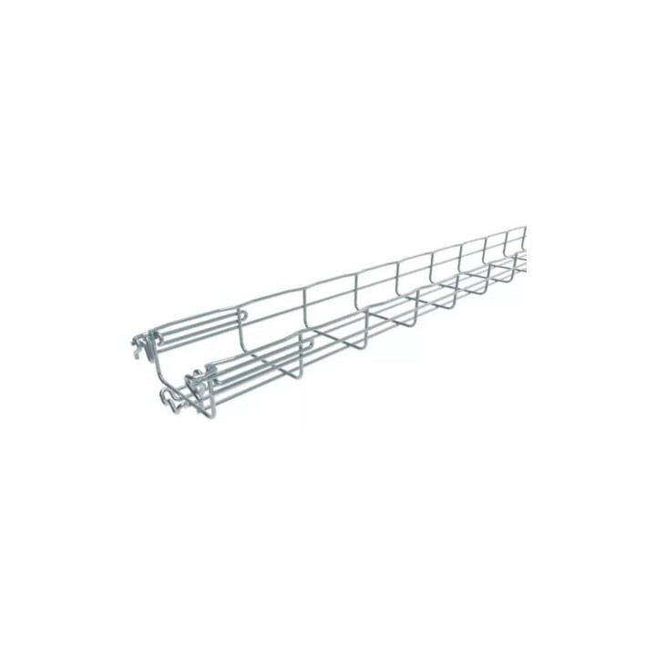 Legrand - Chemin de câbles Cablofil pré-éclissé Fasclic+ à Bord Sécurité de 3 mètres électrogalvanisé FC54/100EZ - Réf : 200071