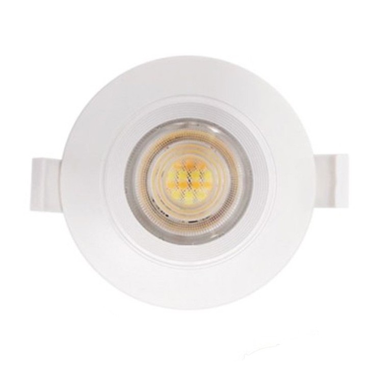 Krisane - Kit Spot LED CCT 3000/4000/6500K°- 7W - Ø47 mm et collerette blanche fixe - IP54 - Réf : KRI24174-21