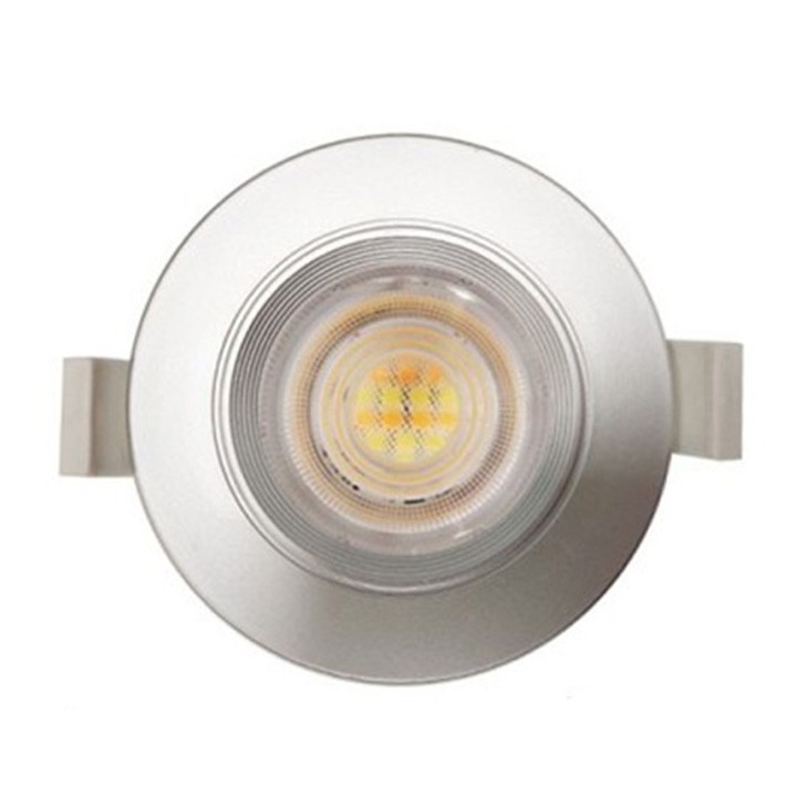 Krisane - Kit Spot LED CCT 3000/4000/6500K°- 7W - Ø47 mm et collerette aluminium fixe - IP54 - Réf : KRI24174-31