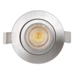 Krisane - Kit Spot LED CCT 3000/4000/6500K°- 7W - Ø47 mm et collerette aluminium orientable - IP54 - Réf : KRI24174-32