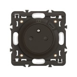 Legrand Céliane - Prise Surface avec prise USB Type-C intégré avec support et enjoliveur Noir- Réf : CN0140