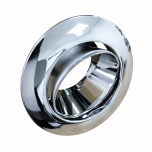 Krisane - Support spot orientable - (sans douille et ampoule) - chrome brillant - Réf : KRI20012