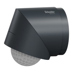 Schneider - Wiser - Détecteur de mouvement et luminosité extérieur anthracite - Réf : CCT564114