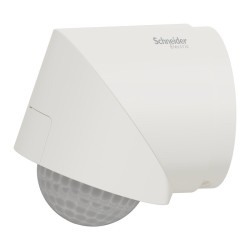Schneider - Wiser - Détecteur de mouvement et luminosité extérieur blanc - Réf : CCT564119