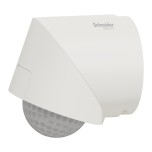Schneider - Wiser - Détecteur de mouvement et luminosité extérieur blanc - Réf : CCT564119