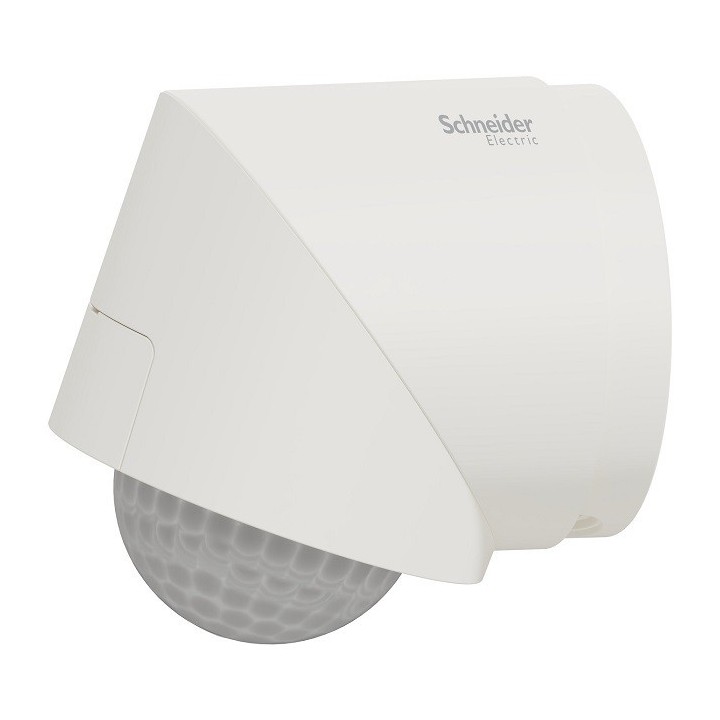 Schneider - Wiser - Détecteur de mouvement et luminosité extérieur blanc - Réf : CCT564119