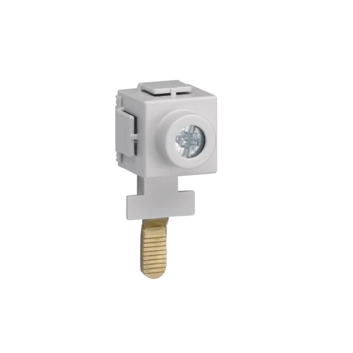 Hager - Borne de raccordement 1P à languette pour 1 câble 35mm² - Réf : KF83A