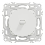 Schneider Odace - va-et-vient ou poussoir à levier - 10AX - blanc craie - Réf : S920203