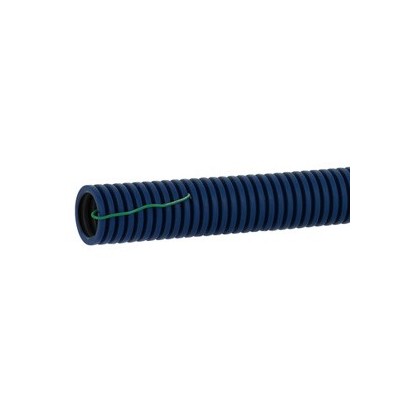 Legrand - Conduit ICTA TurboGliss® Ø16mm - courant fort - tire-fils - marquage métrique - RAL5010 - couronne 100 m - Réf : 05116