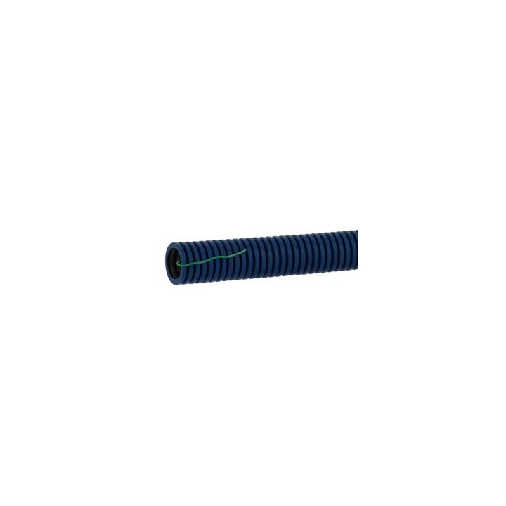 Legrand - Conduit ICTA TurboGliss® Ø16mm - courant fort - tire-fils - marquage métrique - RAL5010 - couronne 100 m - Réf : 05116