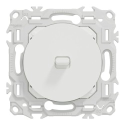 Schneider Odace - va-et-vient ou poussoir à levier - 10AX - blanc craie - Réf : S920203