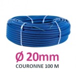 Legrand - Conduit ICTA TurboGliss® Ø20mm -courant fort -tire-fils - marquage métrique - RAL5010 - couronne 100 m - Réf : 05120