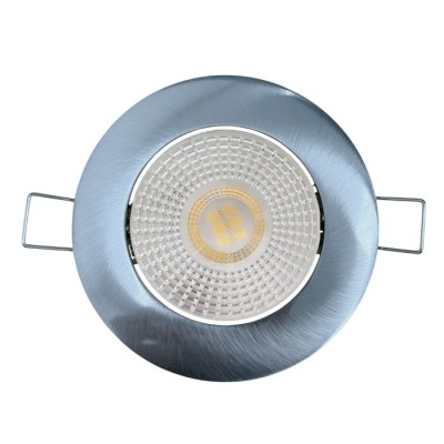 KIT Spot encastré - orientable - 4000k - rond - aluminium - LED 5W - Réf : KRI40032