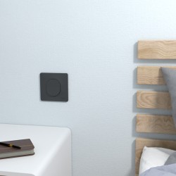 Schneider Ovalis - Interrupteur va et vient complet anthracite - Réf : S340204-P