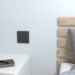 Schneider Ovalis - Interrupteur va et vient complet anthracite - Réf : S340204-P