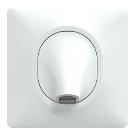 Schneider Ovalis - Sortie de câble complet blanc - Réf : S320662-P