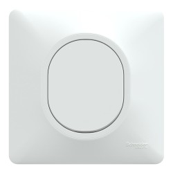 Schneider Ovalis - Obturateur complet blanc - Réf : S320666-P