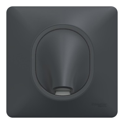 Schneider Ovalis - Sortie de câble complet anthracite - Réf : S340662-P