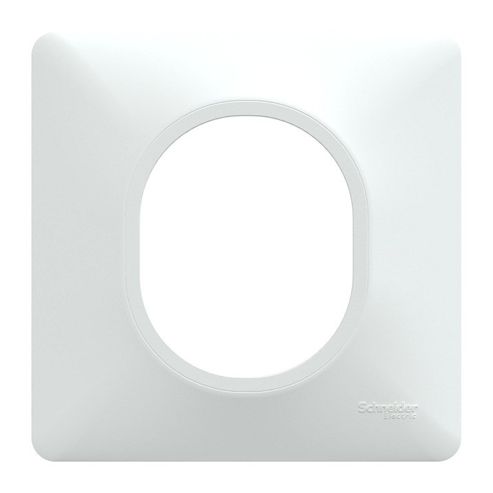 Schneider Ovalis - Chargeur USB type A 7,5W + C 45W complet blanc - Forte puissance type C - Réf : S320403-P
