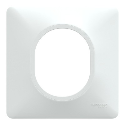 Schneider Ovalis - Variateur de lumière universel complet - 2/3 fils - Blanc - Réf : S320519-P
