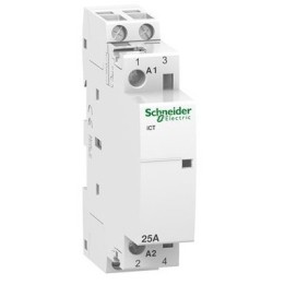 Schneider - Acti9 - Contacteur iCT - 25A - 2NO - 230/240V - 50Hz - Réf : A9C20732