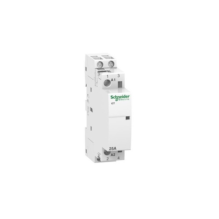 Schneider - Acti9 - Contacteur iCT - 25A - 2NO - 230/240V - 50Hz - Réf : A9C20732