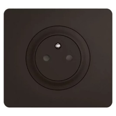 Legrand Céliane - Prise de courant standard - Ensemble à composer - 16A 250V 2P+T - Noir - Réf : CM0111E