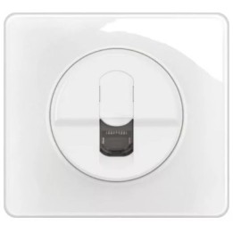 Legrand Céliane - Prise RJ 45 - Ensemble à composer - Cat. 6 - FTP - Blanc - Réf : CM0345-P
