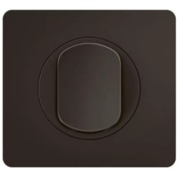 Legrand Céliane - Interrupteur ou va-et-vient 10AX 230V~ - Ensemble à composer - Noir - Réf : CM0001-PN