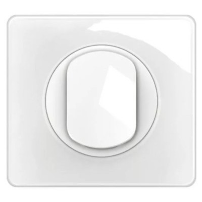 Legrand Céliane - Poussoir inverseur complet NO+NF - Blanc - Réf : CM0031-P