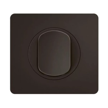 Legrand Céliane - Poussoir inverseur complet NO+NF - Noir - Réf : CM0031-PN