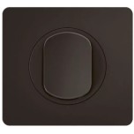 Legrand Céliane - Poussoir inverseur complet NO+NF - Noir - Réf : CM0031-PN