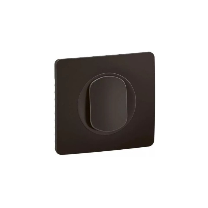 Legrand Céliane - Poussoir inverseur complet NO+NF - Noir - Réf : CM0031-PN