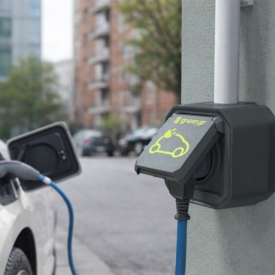 Legrand - Kit recharge véhicule électrique + Compteur énergie + Contacteur + Prise Green'up Access - Réf: 069785L-03-Précablé