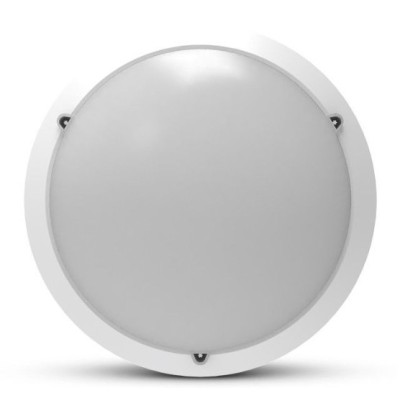 Miidex Lighting - Hublot E27 Blanc - Ø300 - IP65 - Réf : 101078