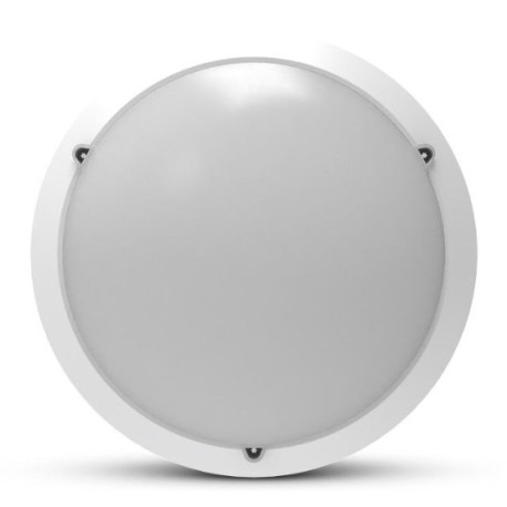 Miidex Lighting - Hublot E27 Blanc - Ø300 - IP65 - Réf : 101078