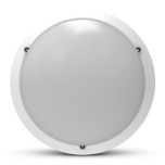 Miidex Lighting - Hublot E27 Blanc - Ø300 - IP65 - Réf : 101078