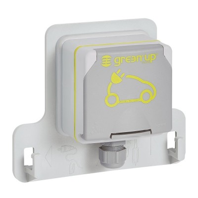 Legrand - Kit prise saillie étanche Green'Up pour véhicule électrique + disjoncteur différentiel - 20A - Réf : 090471+410754