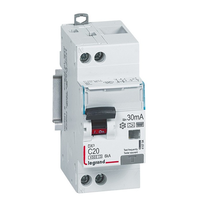 Legrand - Kit prise saillie étanche Green'Up pour véhicule électrique + disjoncteur différentiel - 20A - Réf : 090471+410754