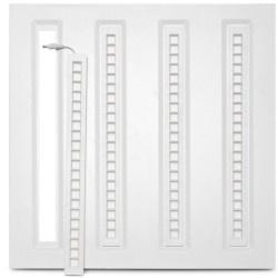 Miidex Lighting - Dalle LED - Blanc - CEE 595x595 - 30W - 4000K - DALI/PUSH - Garantie 5 ans - Réf : 100749