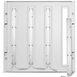 Miidex Lighting - Dalle LED - Blanc - CEE 595x595 - 30W - 4000K - DALI/PUSH - Garantie 5 ans - Réf : 100749