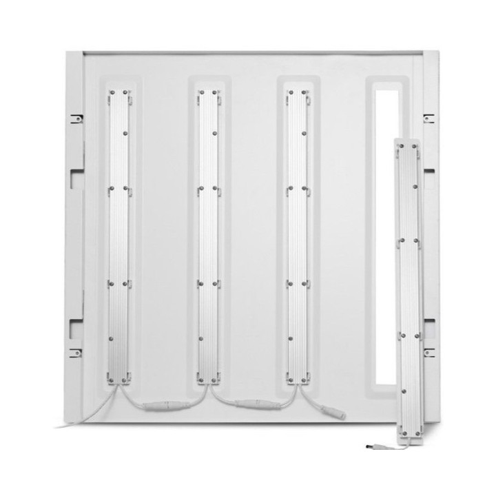 Miidex Lighting - Dalle LED - Blanc - CEE 595x595 - 30W - 4000K - DALI/PUSH - Garantie 5 ans - Réf : 100749
