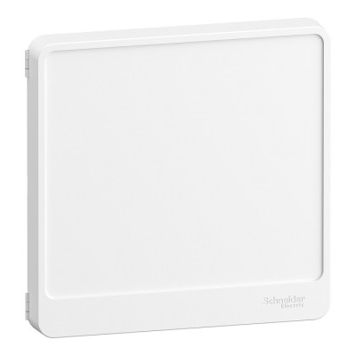 Schneider - Resi9 - Porte Styl blanche - 13 Modules - 1 Rangée - Réf : R9H13421