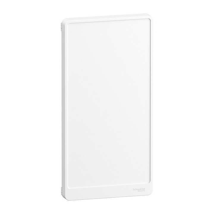 Schneider - Resi9 - Porte Styl blanche - 13 Modules - 3 Rangées - Réf : R9H13423