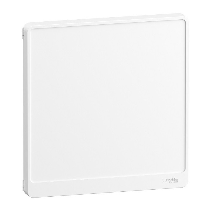 Schneider - Resi9 - Porte Styl blanche - 18 Modules - 2 Rangées - Réf : R9H18422