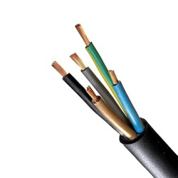 Câble FRN1 (Rigide) - 5G1.5 mm² - Coupe au mètre - Réf : FRN1X6G3-5G1.5