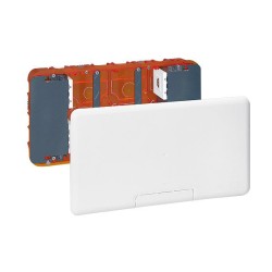 Legrand - Boîtier Batibox multimédia 2x5 modules maximum 285x142mm - Rèf : 080195