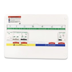 Schneider - Rési9 Energy Center - Coffret PV mono 3 kWc - Onduleur centralisé - 18 modules 1 rangée - Réf : R9HPV118A13