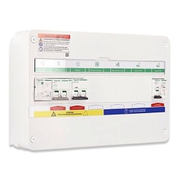 Schneider - Rési9 Energy Center - Coffret PV mono 4-6 kWc - Onduleur centralisé - 18 modules 1 rangée - Réf : R9HPV118A16
