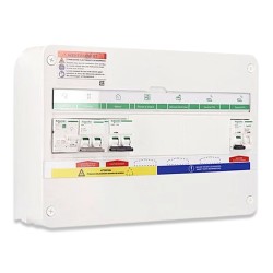 Schneider - Rési9 Energy Center - Coffret PV mono 4-6 kWc - Onduleur centralisé - 18 modules 1 rangée - Réf : R9HPV118A16